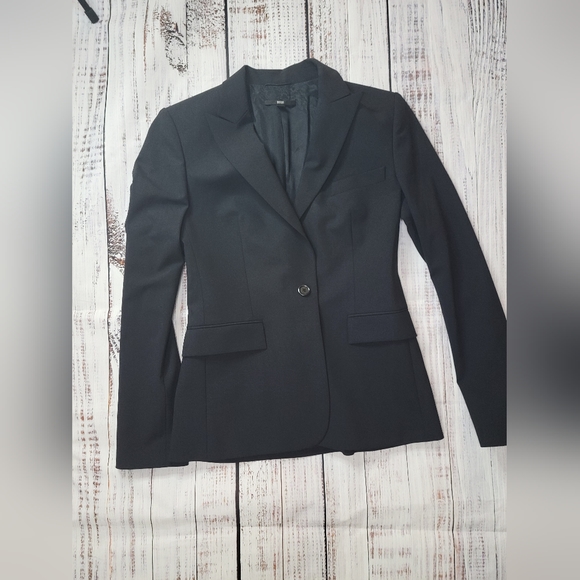 HUGO BOSS Fitted Black Blazer/Jacket S6 - Picture 2 of 11